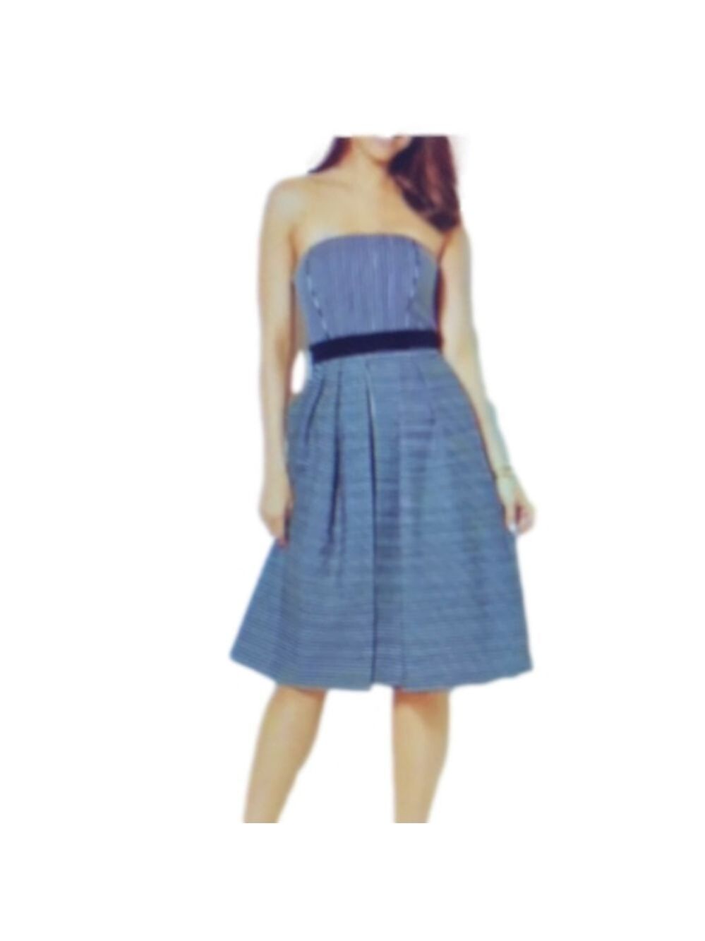 NWT Eva Mendes Freya Strapless Dress Size Small